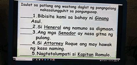 daglat ng ginang|Isulat sa patlang ang daglat ng sumusunod na salita: 21. Doktor.